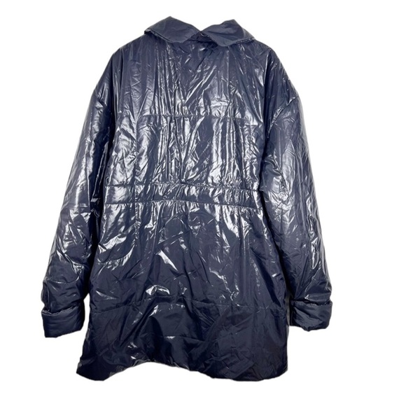 NORMA KAMALI Black Sleeping Bag to the knee Plus Size XXL Long Puffer Coat - Picture 9 of 10